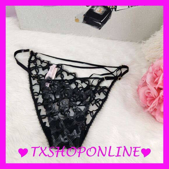 💗👙Victoria's Secret Shimmer String Bikini Panty👙💗 NWT - Picture 1 of 5